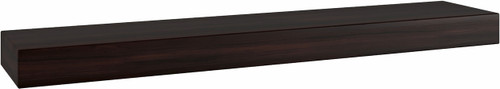 30" Aru Mocha-Shield OptiAREA Floating Teak Wall Shelf